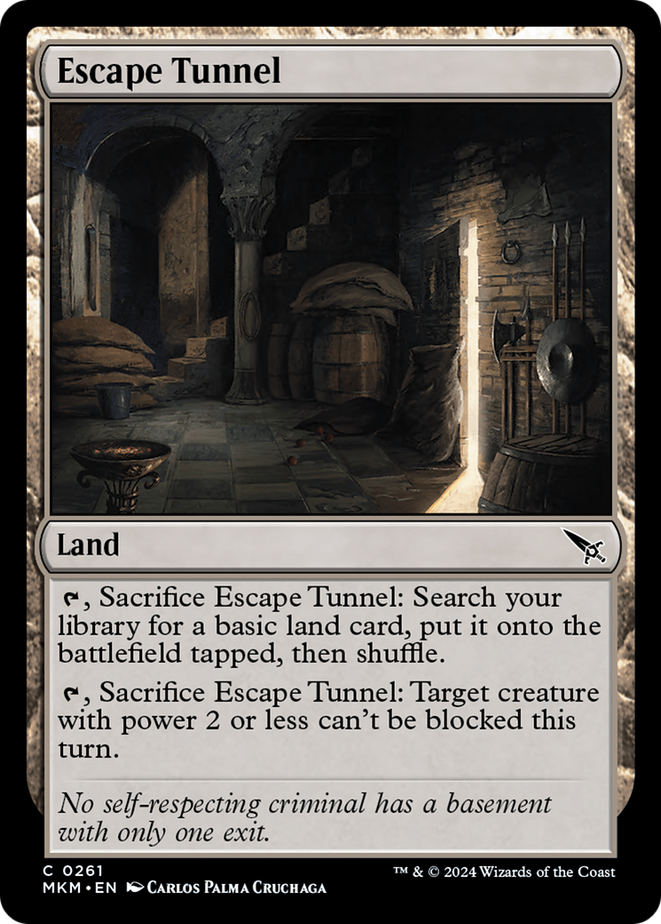 Escape Tunnel (MKM-261) - [Murders at Karlov Manor]