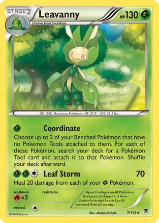 Leavanny (7/119) [XY: Phantom Forces]