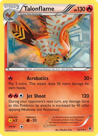 Talonflame (10/119) [XY : Forces fantômes] 