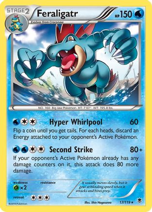 Feraligatr (17/119) [XY: Phantom Forces]