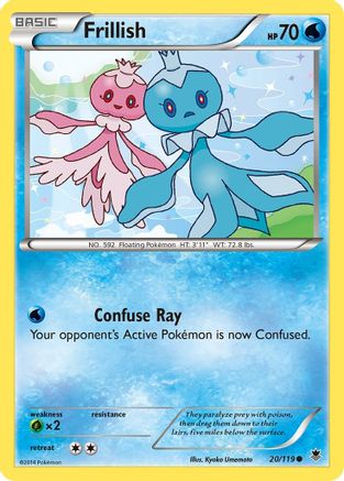 Frillish (20/119) [XY : Forces fantômes] 