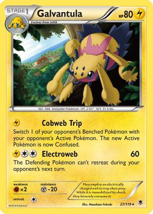 Galvantula (27/119) [XY: Phantom Forces]