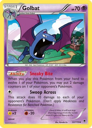 Golbat (32/119) [XY : Forces fantômes] 