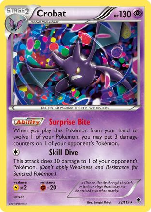 Crobat 33/119 - [XY  Phantom Forces]