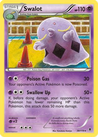 Swalot (38/119) [XY : Forces fantômes] 