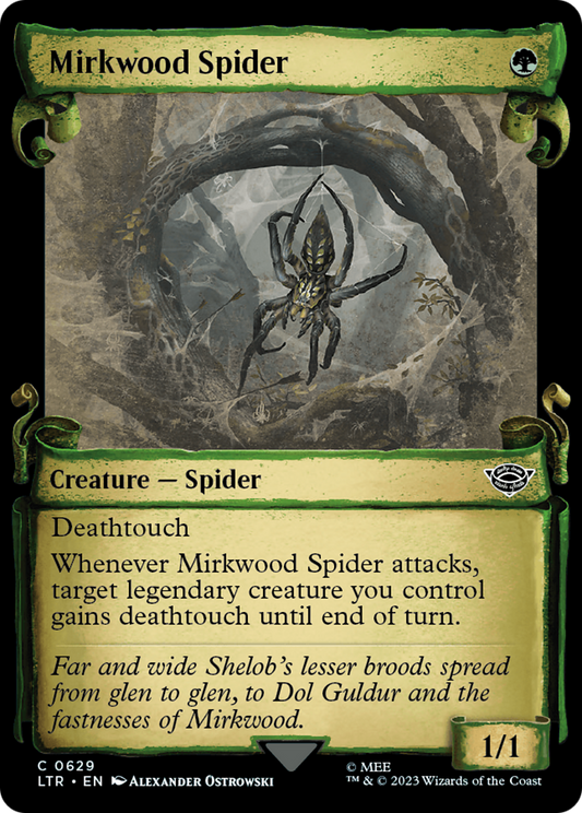 Mirkwood Spider (LTR-629) - [The Lord of the Rings: Tales of Middle-earth]: (Showcase) Foil