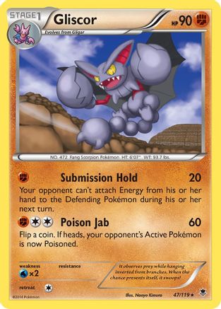 Gliscor (47/119) [XY: Phantom Forces]