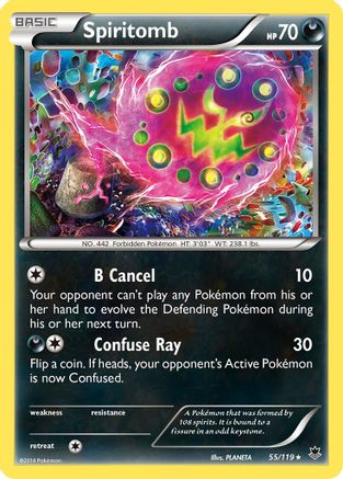 Spiritomb 55/119 - [XY  Phantom Forces]