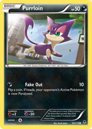 Purrloin (56/119) [XY: Forces fantômes] 