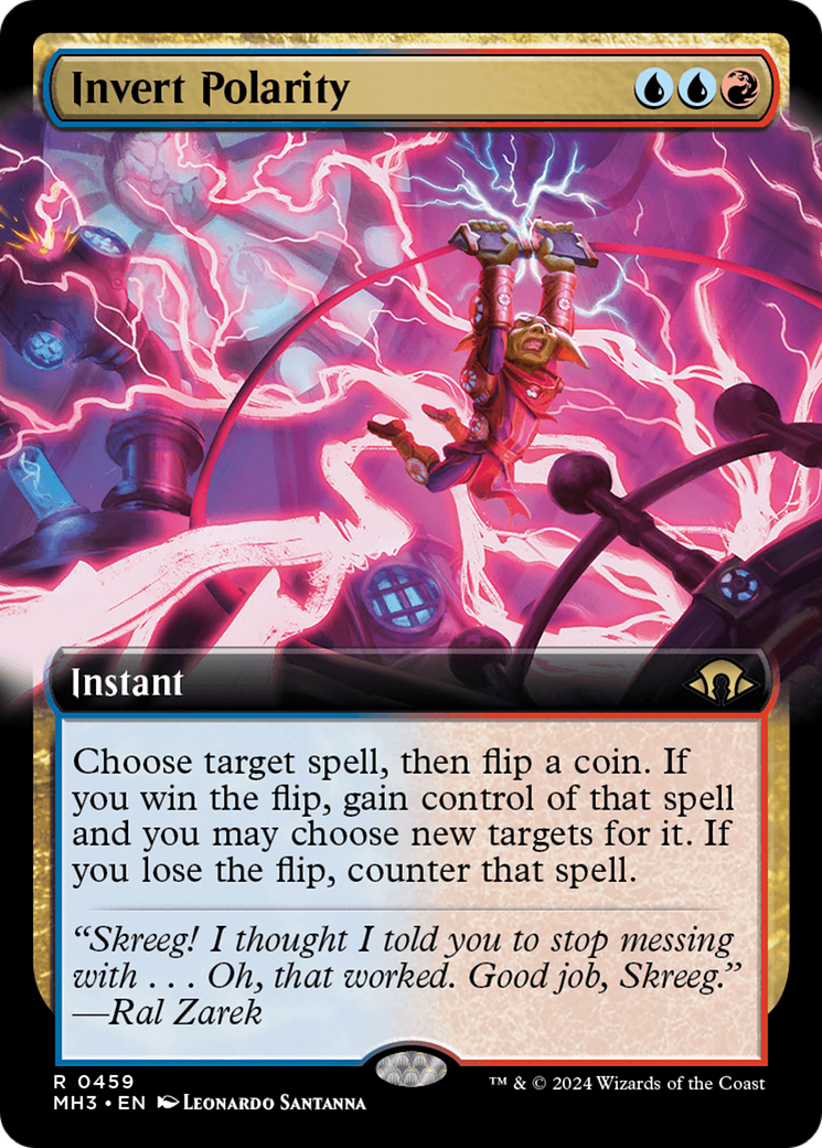 Inverser la polarité (MH3-459) - [Modern Horizons 3] : (Art étendu) 