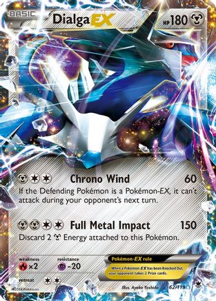 Dialga EX (62/119) [XY : Forces fantômes] 