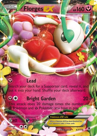 Florges EX (67/119) [XY : Forces Fantômes] 