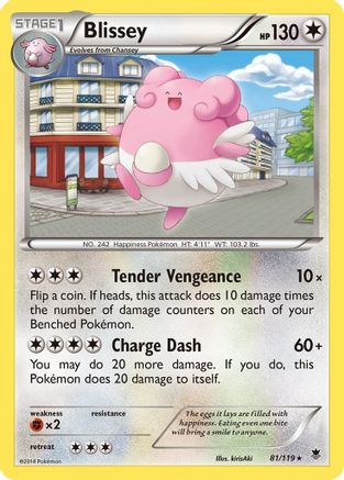 Blissey/119 - [XY  Phantom Forces]