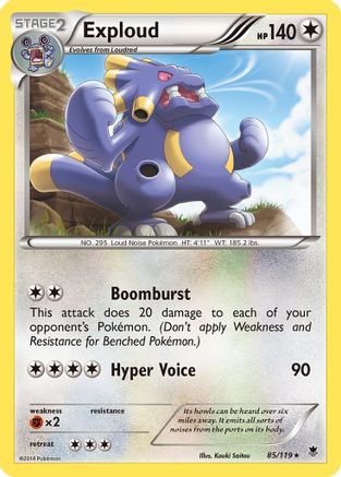 Exploud (85/119) [XY: Phantom Forces]