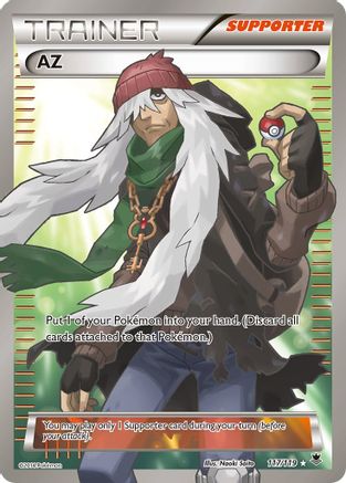 AZ (117 Full Art) 117/119 - [XY  Phantom Forces] Holofoil