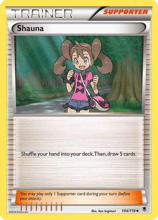 Shauna (104/119) [XY : Forces fantômes] 