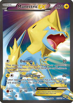Manectric EX (113/119) [XY : Forces fantômes] 