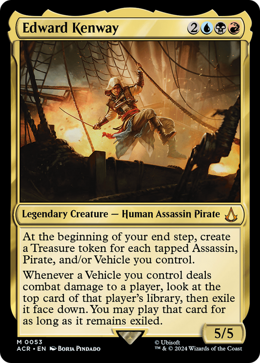 Edward Kenway (ACR-053) - [Assassin's Creed] Foil