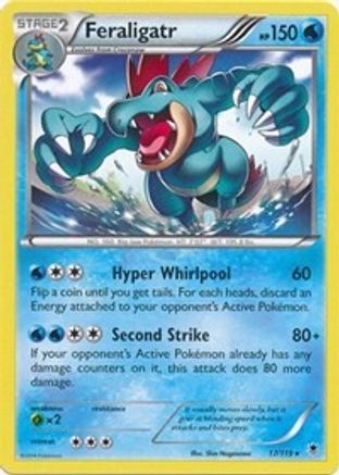Feraligatr - 17/119 (XY Phantom Forces) - [Deck Exclusives]