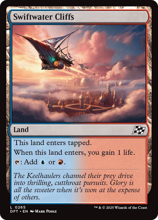 Swiftwater Cliffs (DFT-265) - [Aetherdrift] Foil