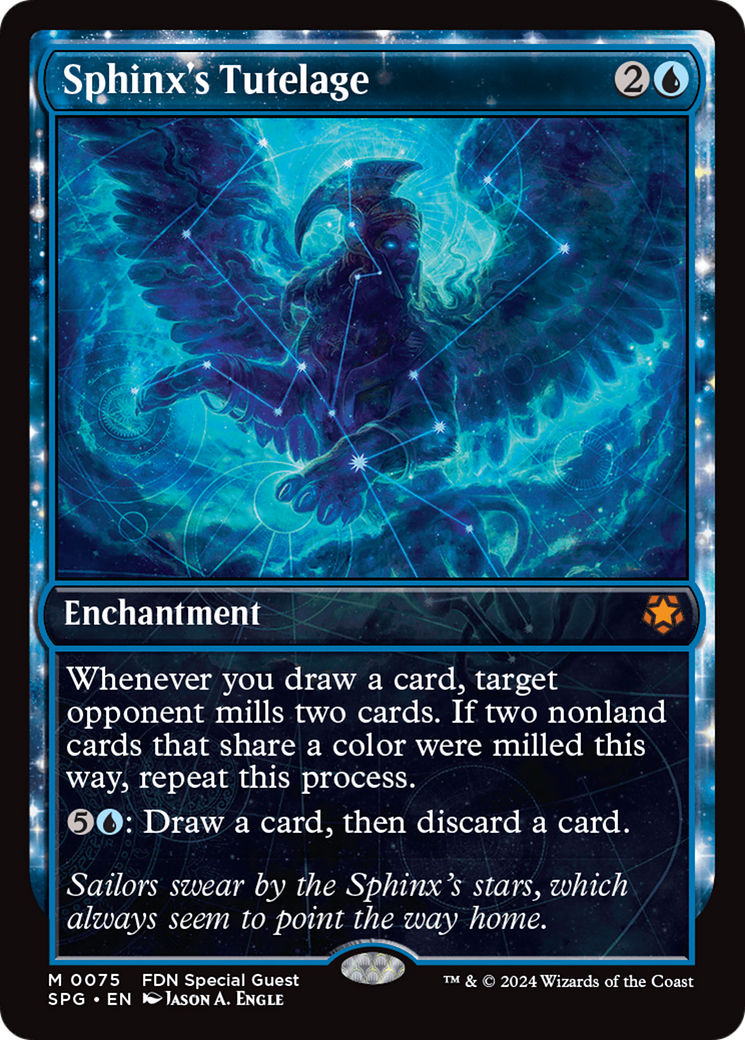 Sphinx's Tutelage (Showcase) (SPG-075) - [Special Guests]: (Showcase, enchantment)