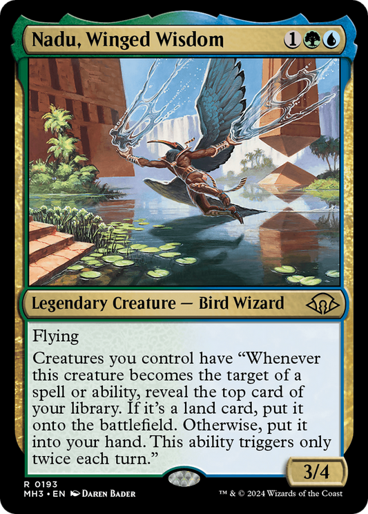 Nadu, la sagesse ailée (MH3-193) - [Modern Horizons 3] Foil 
