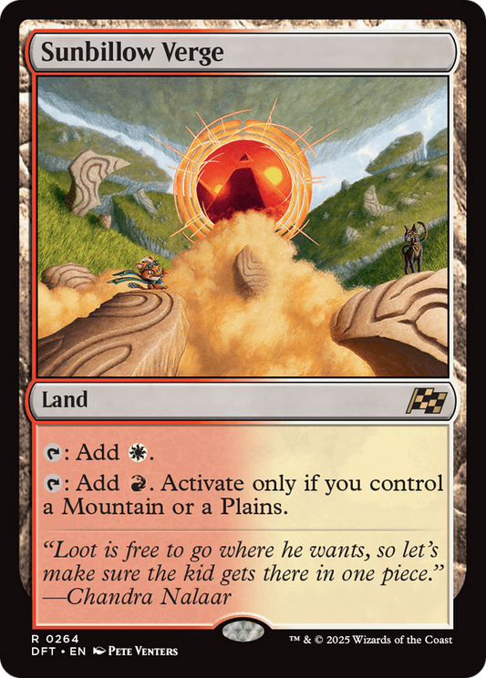 Sunbillow Verge (DFT-264) - [Aetherdrift] Foil