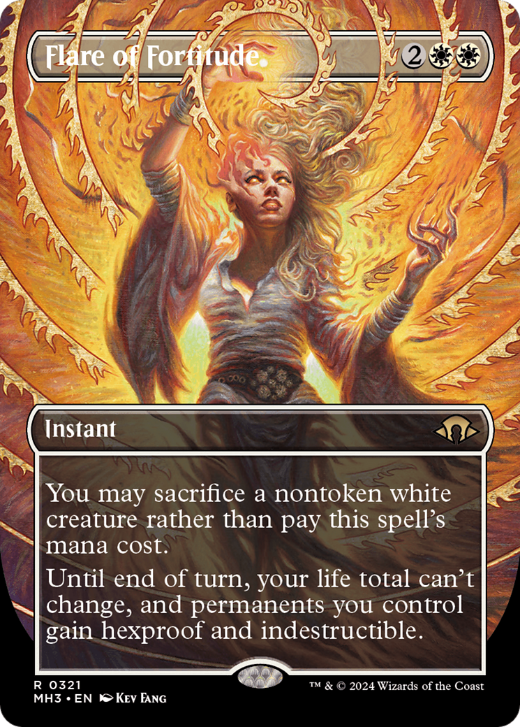 Flare of Fortitude (MH3-321) - [Modern Horizons 3] (Sans frontières)