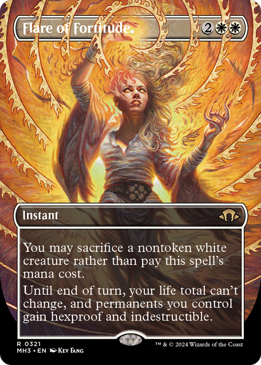 Flare of Fortitude (MH3-321) - [Modern Horizons 3] (Sans frontières)