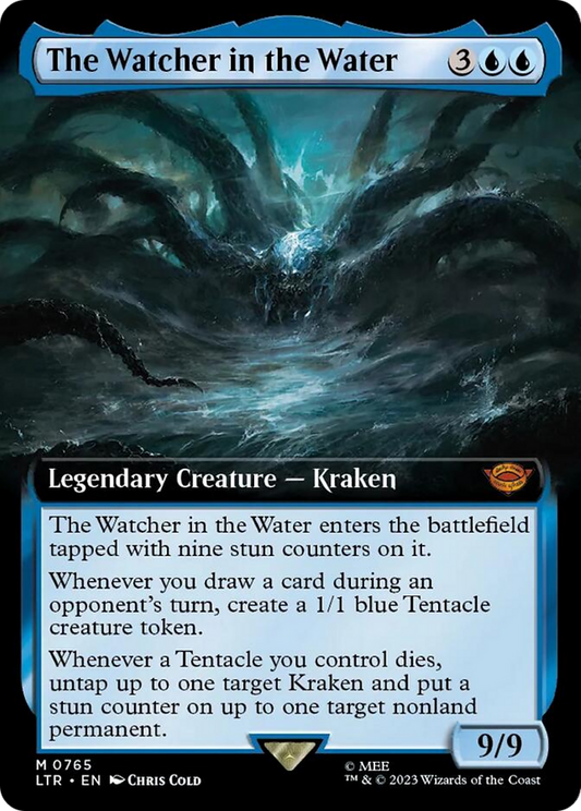 The Watcher in the Water (LTR-765) - [The Lord of the Rings: Tales of Middle-earth]: (Extended Art) Foil