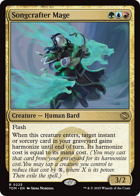Songcrafter Mage (TDM-225) - [Tarkir: Dragonstorm] Foil