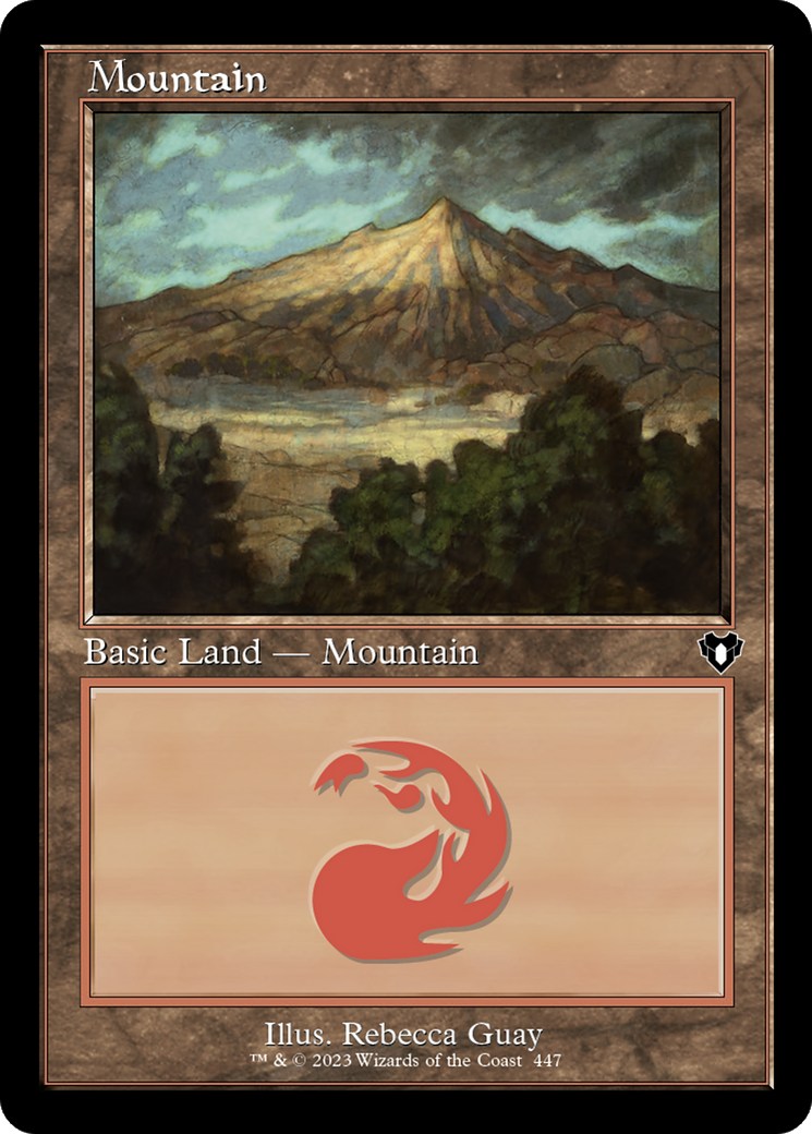 Mountain (CMM-447) - [Commander Masters] Foil
