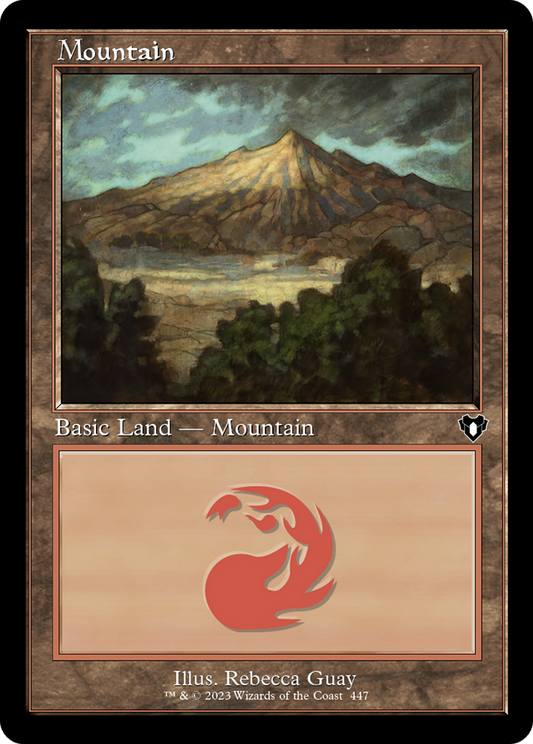 Mountain (CMM-447) - [Commander Masters] Foil
