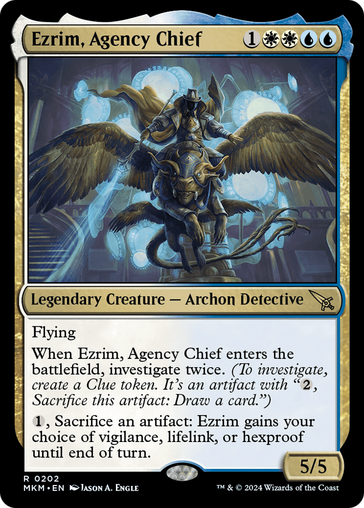 Ezrim, Agency Chief (MKM-202) - [Murders at Karlov Manor] Foil