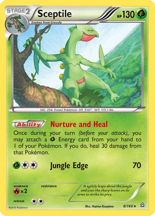 Sceptile 8/160 - [XY  Primal Clash]