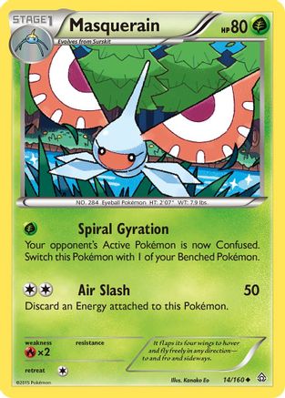 Masquerain (14/160) [XY : Primal Clash] 