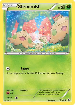 Shroomish 15/160 - [XY  Primal Clash]