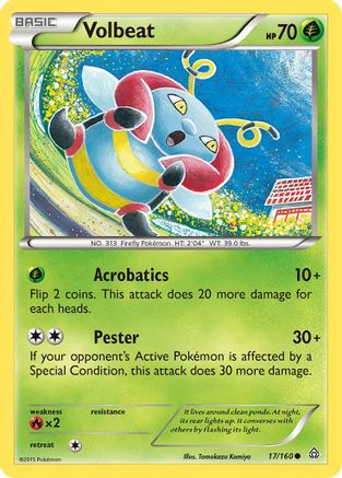 Volbeat (17/160) [XY : Primal Clash] 