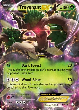 Trevenant EX (19/160) [XY : Primal Clash] 