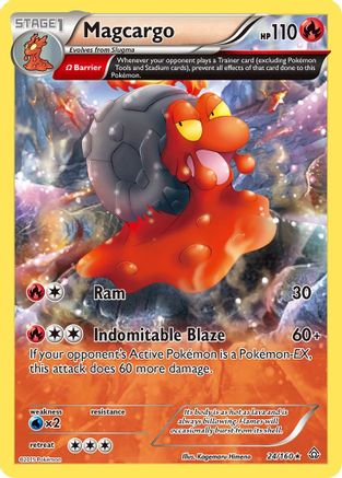 Magcargo (24/160) [XY : Primal Clash] 