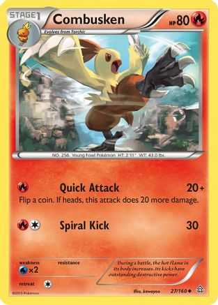 Combusken (27/160) [XY : Primal Clash] 