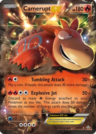 Camerupt EX 29/160 - [XY  Primal Clash] Holofoil