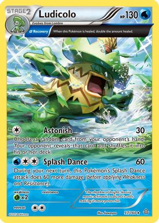 Ludicolo (37/160) [XY : Primal Clash] 