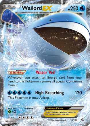 Wailord EX (38/160) [XY : Primal Clash] 