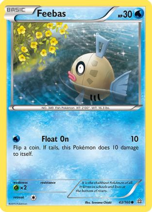 Feebas (43/160) [XY : Primal Clash] 