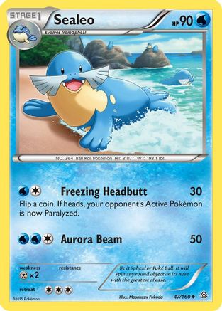 Sealeo (47/160) [XY : Primal Clash] 