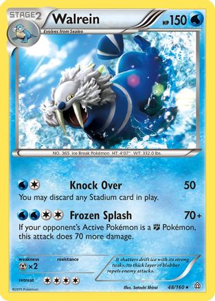 Walrein (48/160) [XY : Primal Clash] 