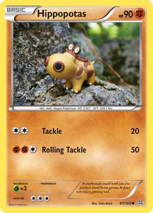 Hippopotas 87/160 - [XY  Primal Clash]