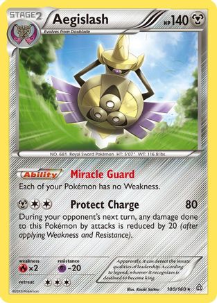 Aegislash/160 - [XY  Primal Clash] Holofoil