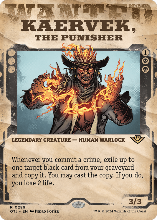 Kaervek, le Punisher (OTJ-289) - [Hors-la-loi de Thunder Junction] : (Vitrine) (Sans frontières) 